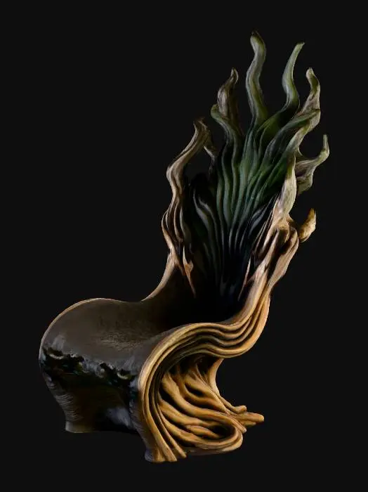 3D model for Flame Throne