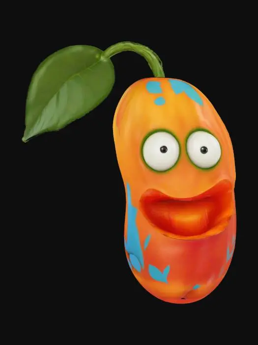 3D model for Jelly Bean