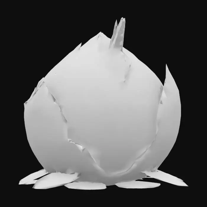 3D model for Iceberg Lettuce