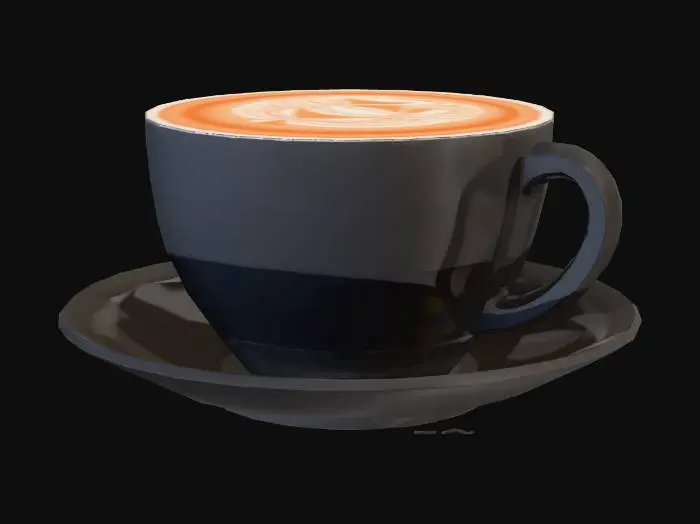 3D model for coffee