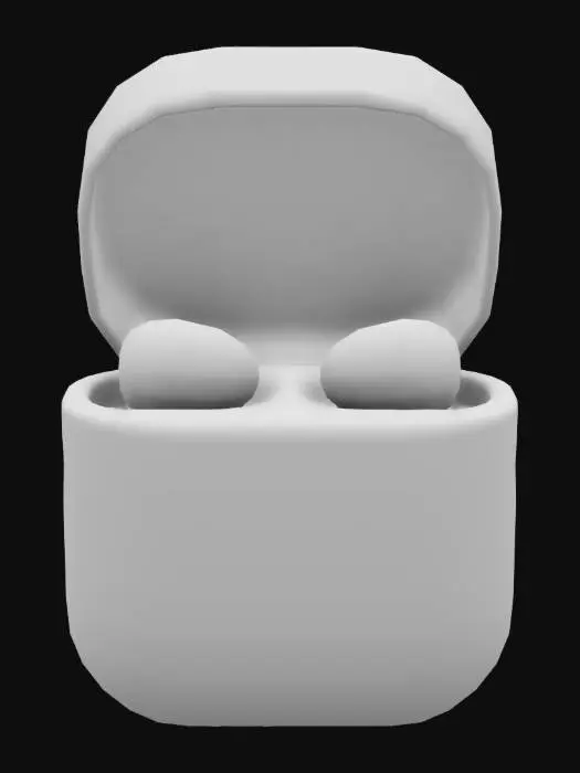 3D model for 3d airpods apple 