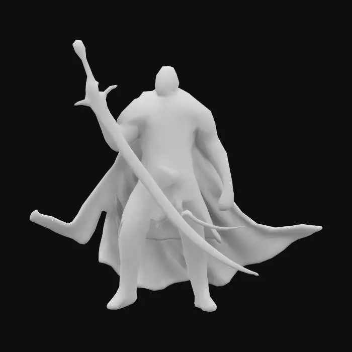 3D model for Legends speak of their unmatched skill in combat, honed through years of struggle against the monstrous legions of evil. Yet, it is not just their strength that makes them formidable—it is their unshakable spirit, their unwillingness to surrender when all others have fallen. Alone, they stand between destruction and salvation, a flickering ember in the storm.

But even the greatest warrior cannot stand forever. 