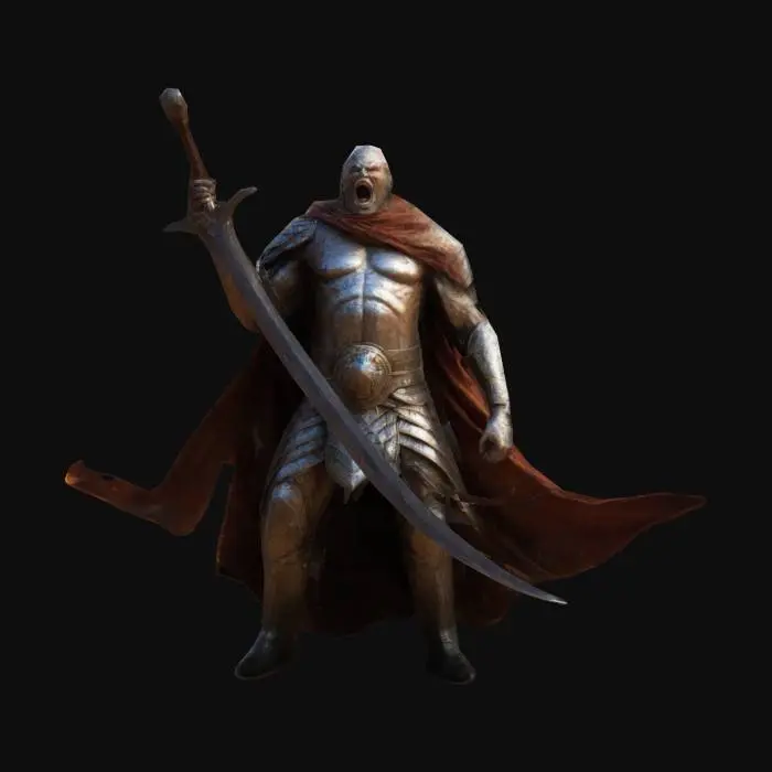 3D model for Legends speak of their unmatched skill in combat, honed through years of struggle against the monstrous legions of evil. Yet, it is not just their strength that makes them formidable—it is their unshakable spirit, their unwillingness to surrender when all others have fallen. Alone, they stand between destruction and salvation, a flickering ember in the storm.

But even the greatest warrior cannot stand forever. 
