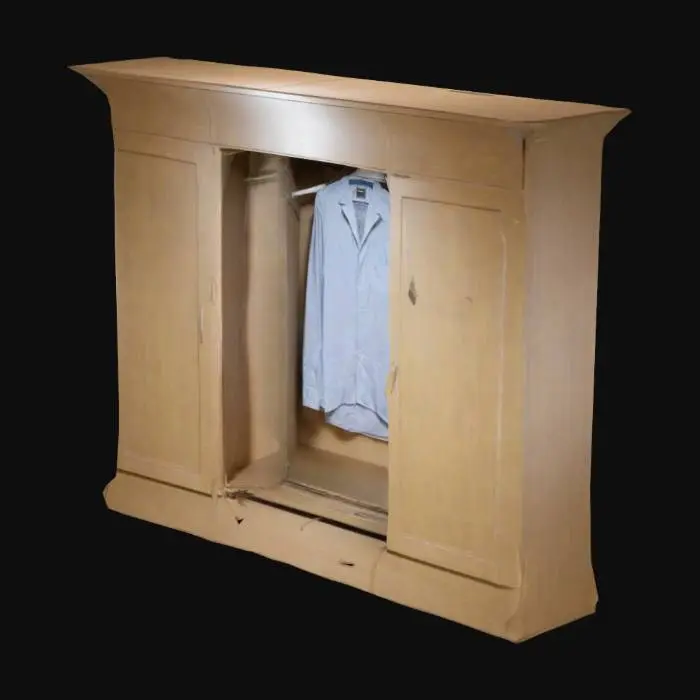 3D model for armoire