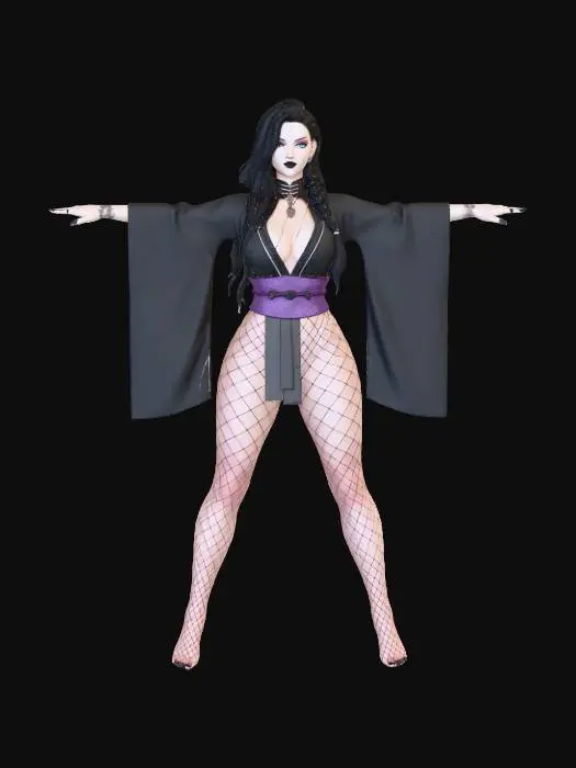 3D model for Mystical Warrior