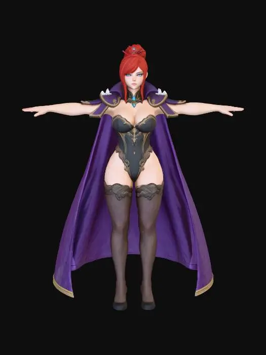 3D model for Mystical Sorceress