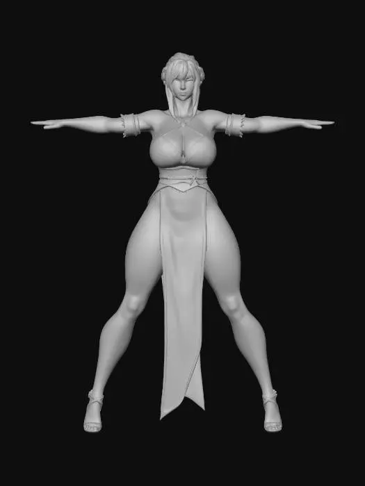 3D model for Nordic Stance