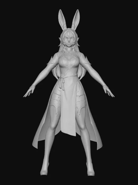 3D model for Bunny