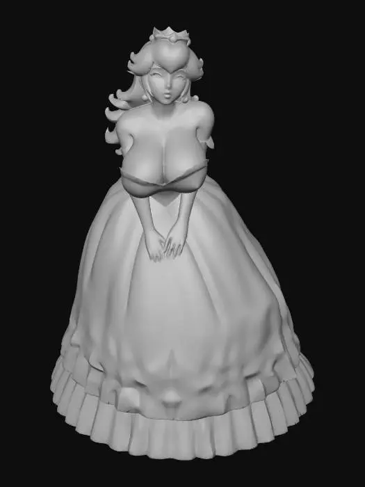 3D model for Princess Peach