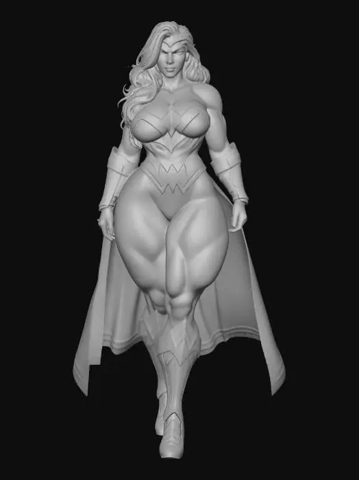 3D model for wonder woman