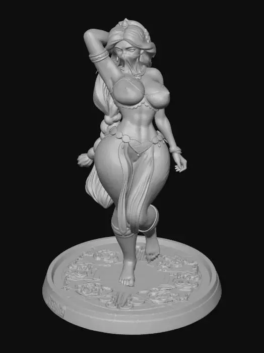 3D model for Jasmine pose II