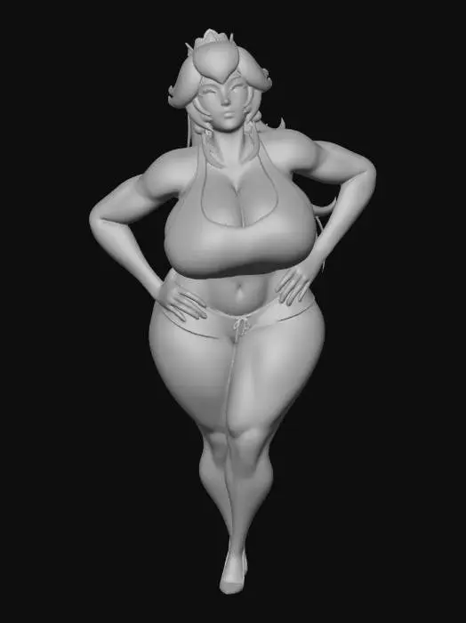 3D model for Hooters Princess Peach