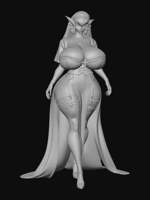 3D model for gardevoir p2