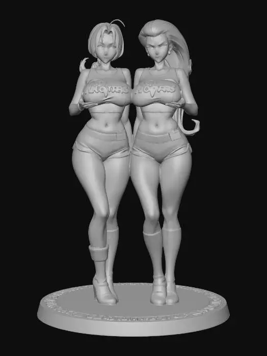 3D model for Dalia and Musashi