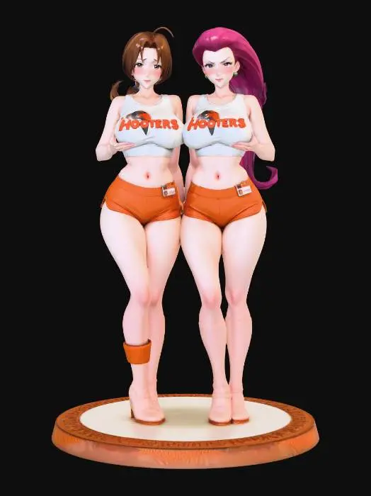 3D model for Dalia and Musashi