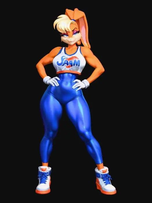 3D model for Lola bunny