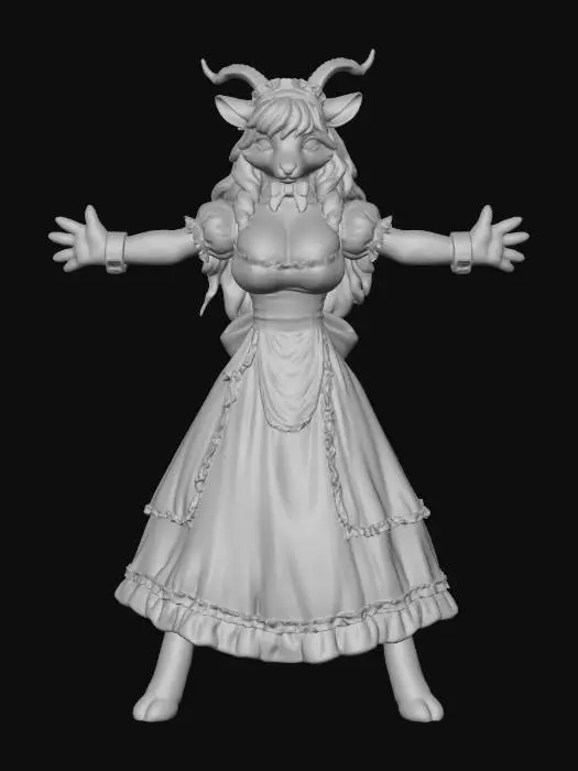 3D model for Goat Maid in Victoria