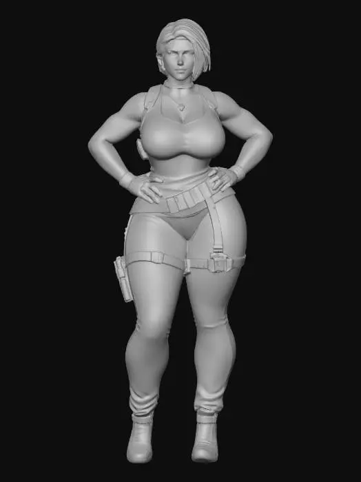 3D model for jil valentine