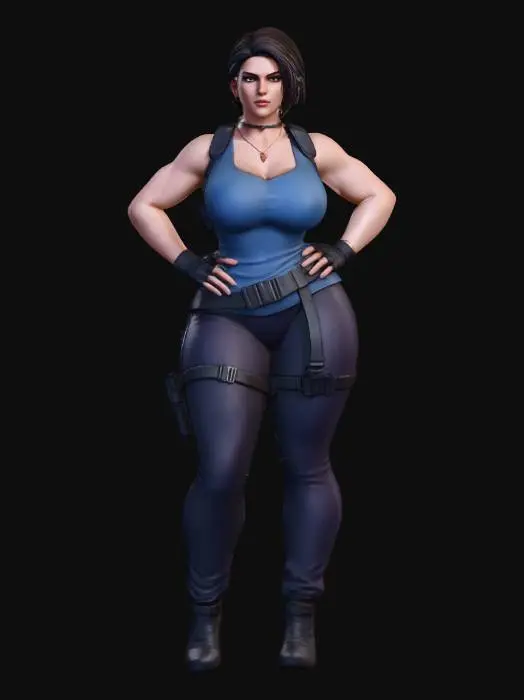 3D model for jil valentine