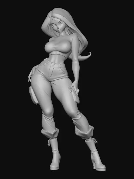 3D model for Kim