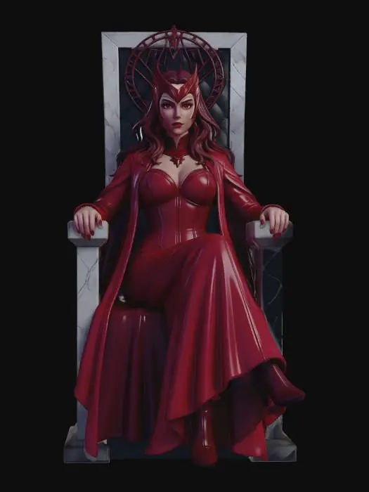 3D model for scarlet witch