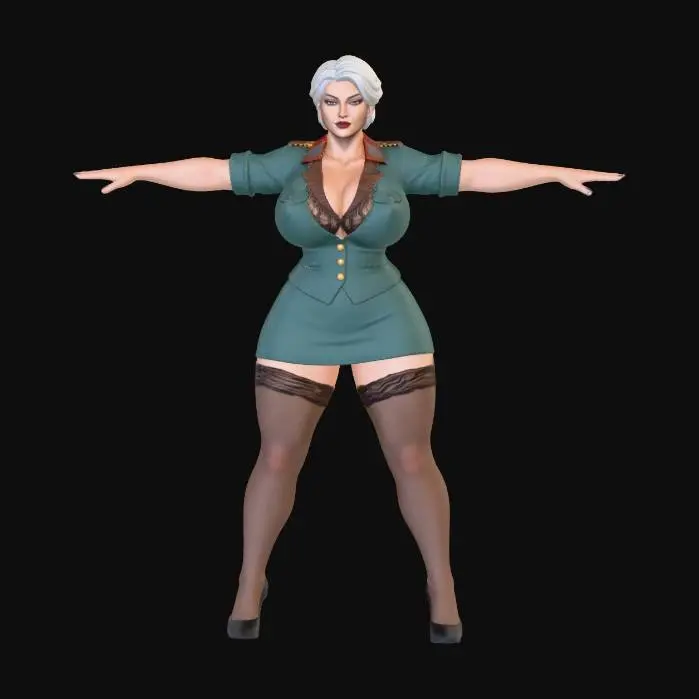 3D model for Old Lady