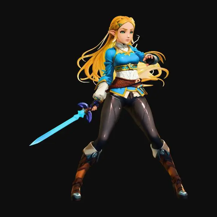 Zelda 3D Models for Free Download - Meshy