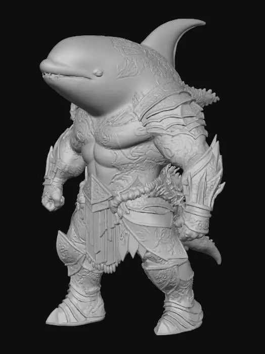3D model for Orca Warrior Odyssey
