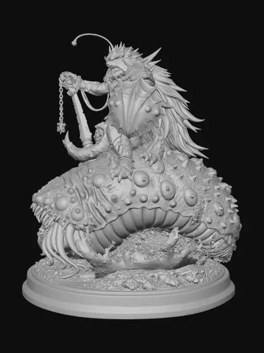 3D model for Lantern Rider on the Iron Leviathan