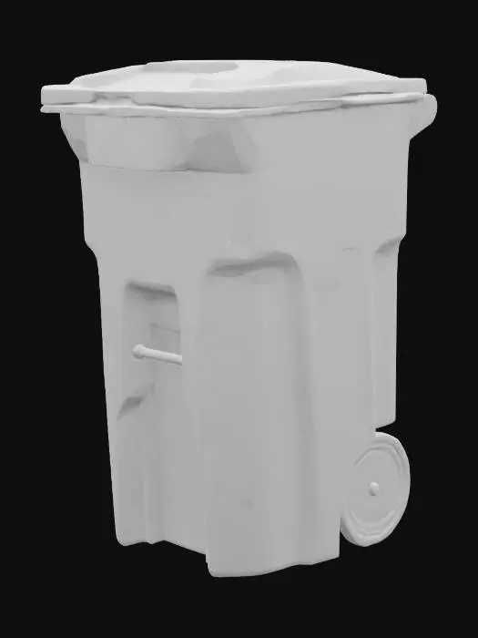 3D model for Blue Bin