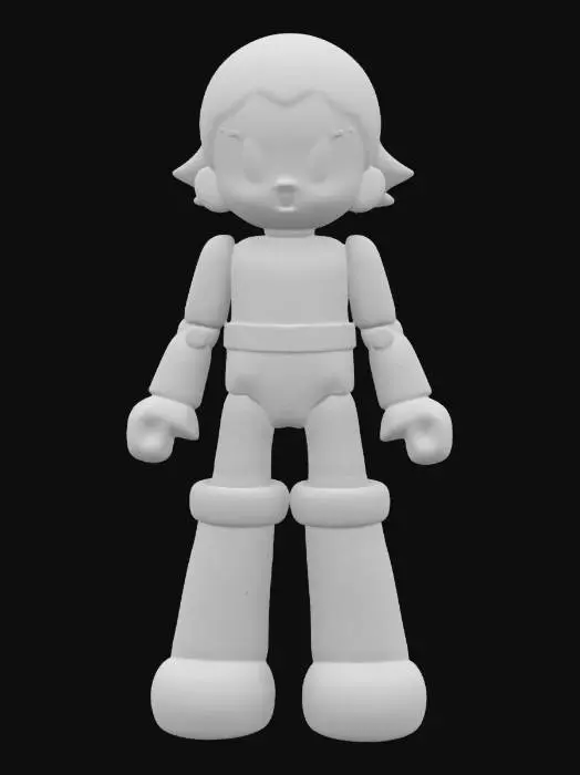 3D model for Astro Boy Figure
