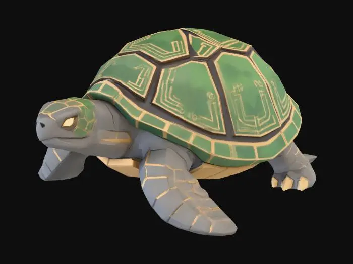 3D model for Emerald Guardian