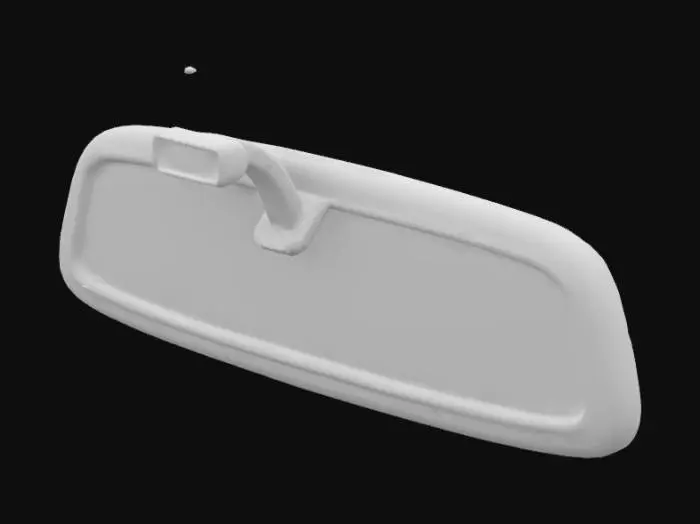3D model for car rearview mirror