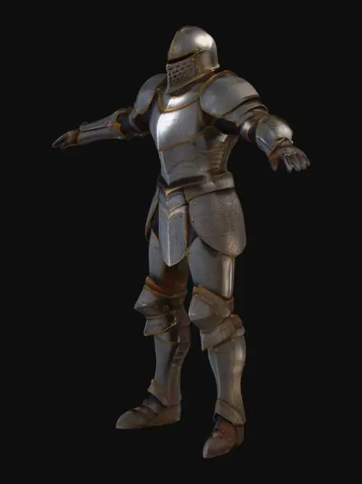 3D model for Knight's Embrace