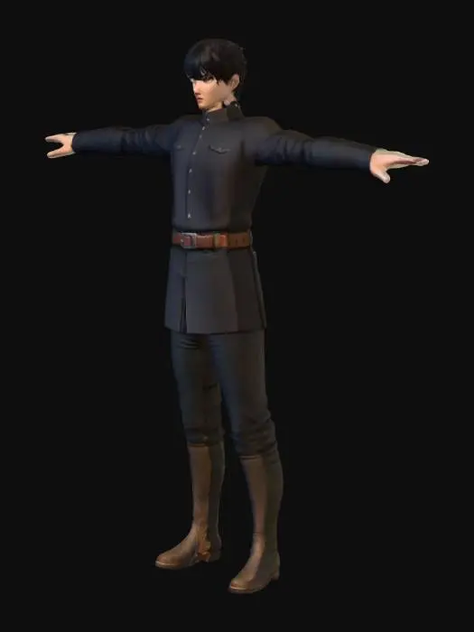 3D model for Stance in Black