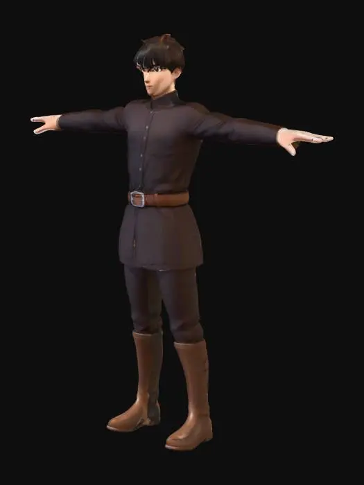 3D model for Stance in Black