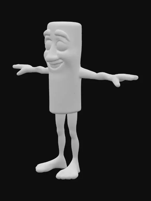 3D model for Wooden Buddy