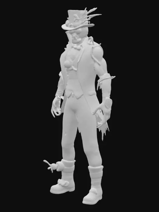 3D model for Steampunk Revenant