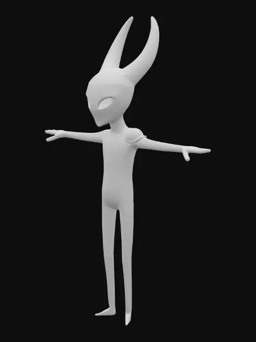 3D model for Hollow Silhouette
