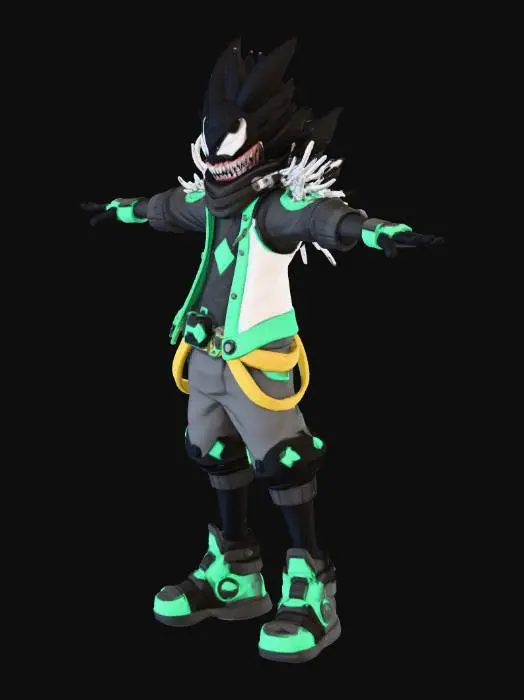 3D model for Shadow Striker