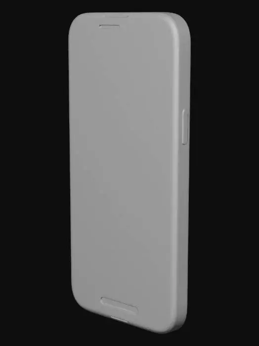 3D model for iPhone 17 Pro Max (Orange)