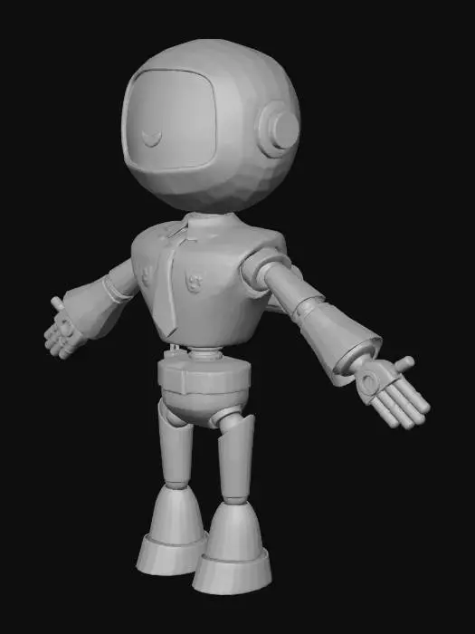 3D model for Tech Guardian Robot