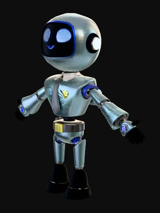 3D model for Tech Guardian Robot