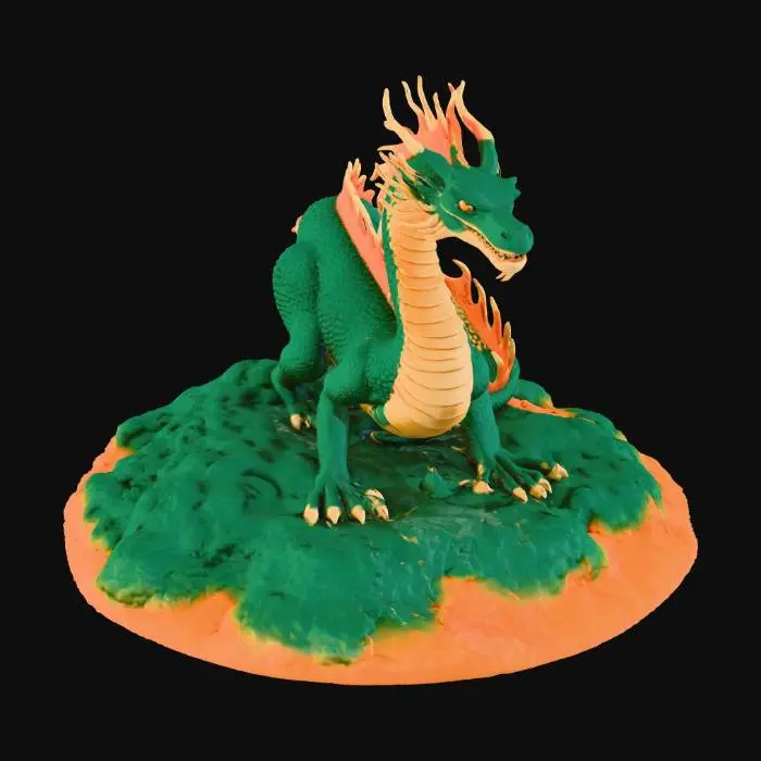 3D model for dragon