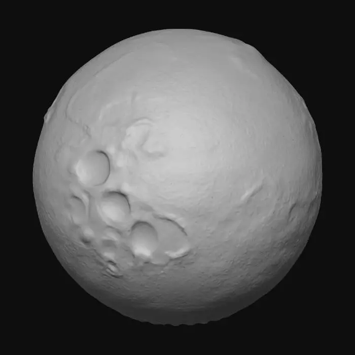 3D model for Moon
