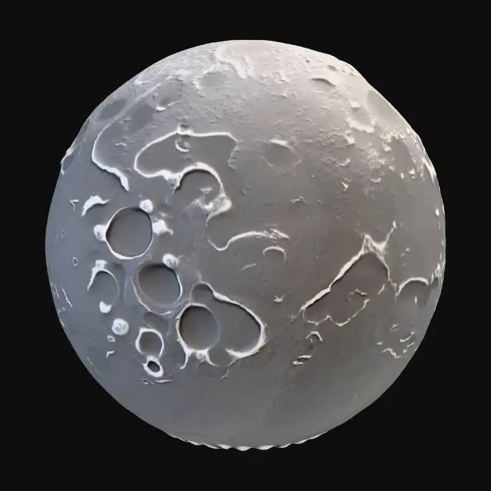 3D model for Moon