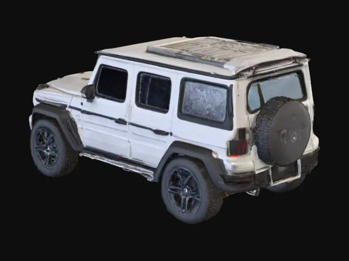 3D model for A model of mercedes G wagon