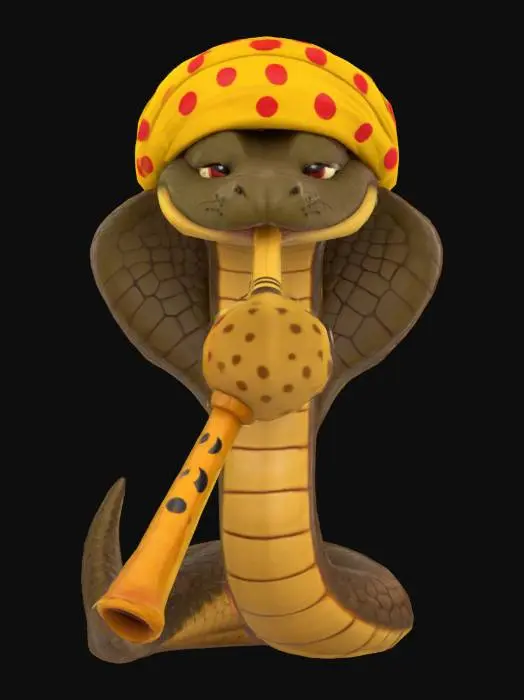 3D model for [India], #AroundTheWorld# Human Charmer