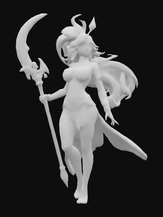 3D model for Wind Queen