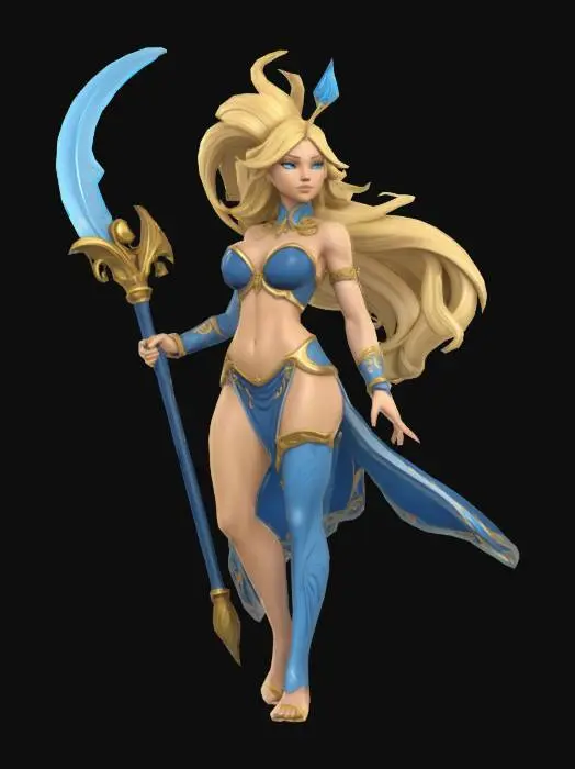 3D model for Wind Queen
